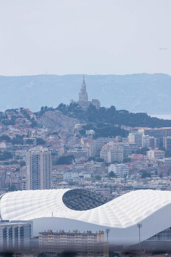 Appartamento Panoramic View Of Marseille For Two Esterno foto