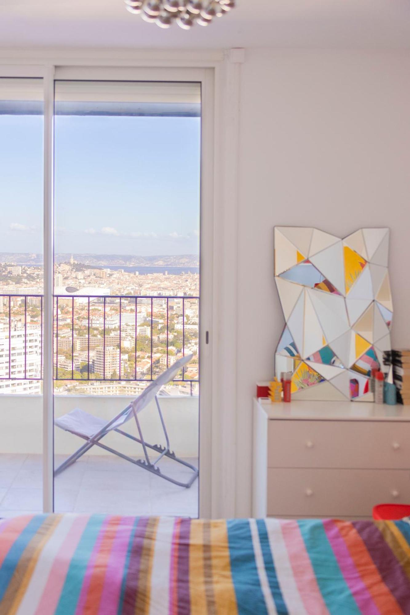 Appartamento Panoramic View Of Marseille For Two Esterno foto